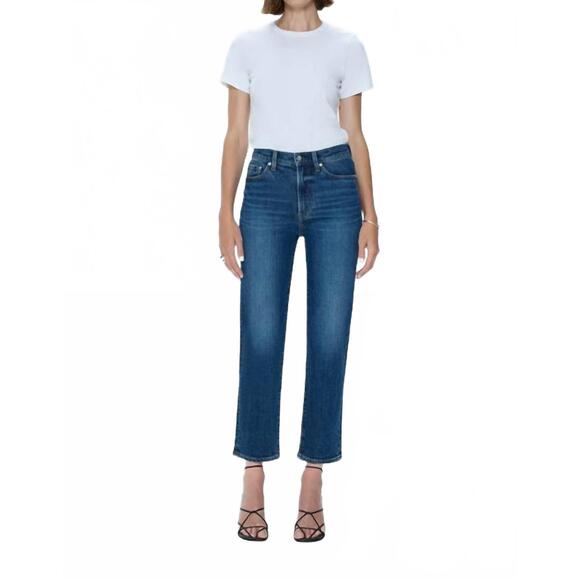 NEW PISTOLA charlie high rise classic straight jean in broadway